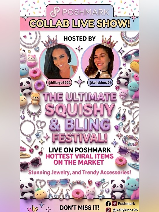 Schylling Other - 💖 Sisterhood, Squishies, Bling & Cartwheels! w/ @Kellykinnz96 & @Hillaryb1992